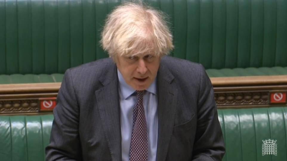Boris Johnson has announced England's roadmap out of lockdown prioritising 'certainty over urgency' (Photo: Release/UK)