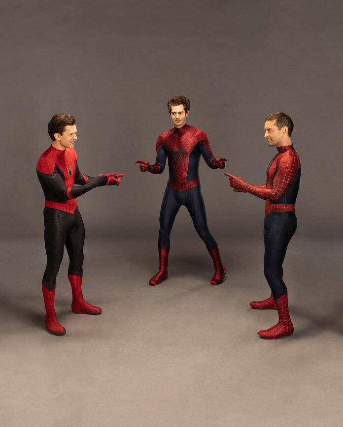 The recreation of an old meme caught the attention of the fans and reaffirmed the cherish for the three spider men. (Photo: Release Marvel)