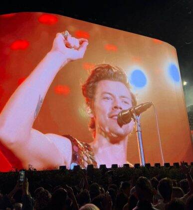 Harry Styles headlined the first day of the festival. (Photo: Instagram)
