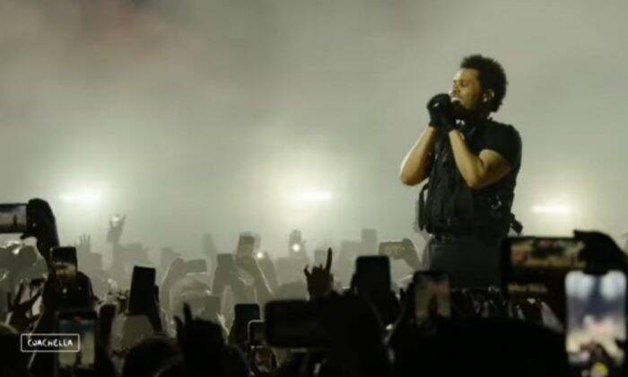 The Weeknd performed at a show with Swedish House Mafia on the third day of the festival. (Photo: Instagram)
