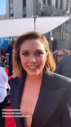 Elizabeth Olsen was pleased with the result of the film produced. (Photo: Instagram)