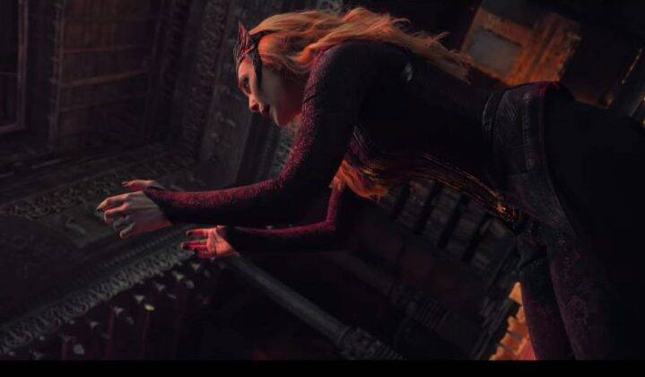 The powerful Scarlet Witch is forced to fix things. (Photo: Marvel release)