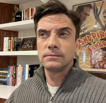 Topher Grace is Eric in Spinoff. (Photo: Instagram)