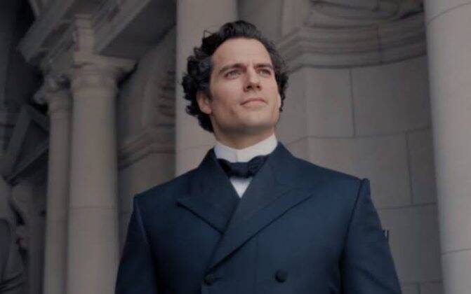 In 2020, Cavill starred opposite Millie Bobby Brown, 18, as Sherlock Holmes in the Netflix movie “Enola Holmes”. (Photo: Netflix release)