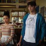 The following year, he played darling Peter Kavinsky, Lara Jean's love interest (Lana Condor, 24). (Photo: Netflix release)