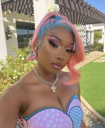 Megan Thee Stallion performed at the Billboard Music Awards. (Photo: Instagram release)