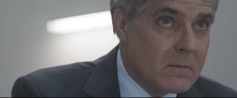 The video shows the return of Henry Czerny, back to the franchise, 26 years after the first “Mission: Impossible”, as Eugene Kittridge. (Paramount Pictures)