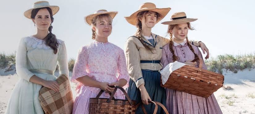 Little Women (2019). The story is about four sisters, Beth, Meg, Jo and Amy. With their mother working during the Civil War, they have to learn from each other with difficulties and differences. (Sony Pictures)