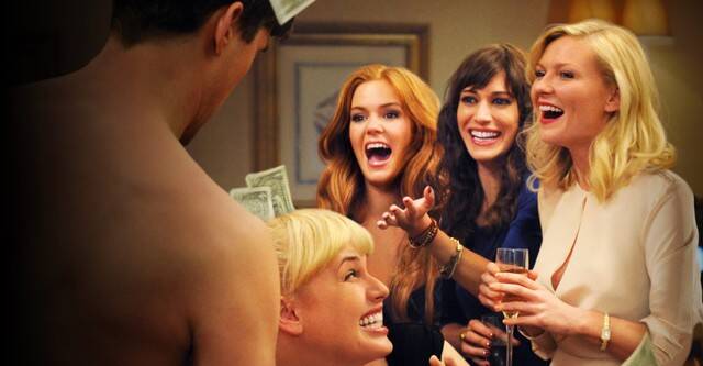 Bachelorette (2012). How To Be a Single (2012). The most popular girls at school Regan (Kirsten Dunst), Katie (Isla Fisher) and Gena (Lizzy Caplan) have a hobby of upsetting the chubby and unpopular Becky (Rebel Wilson). Now, years later, Becky is the first to marry and chooses her old friends to be bridesmaids. The trio then decide to prepare a bachelorette party for the bride, but they don't hide their envy that Becky is the first of the group to get married. (Photo: RADiUS-TWC [release])