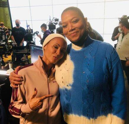 Jada and Queen Latifah are very good friends. (Photo: Instagram)