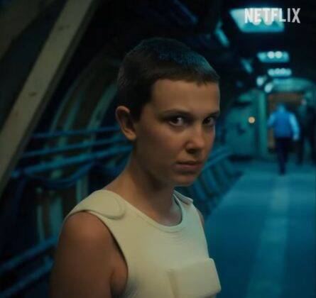 Eleven is trying to regain her powers and prepares to face the villain Vecna. (Photo: Netflix release)