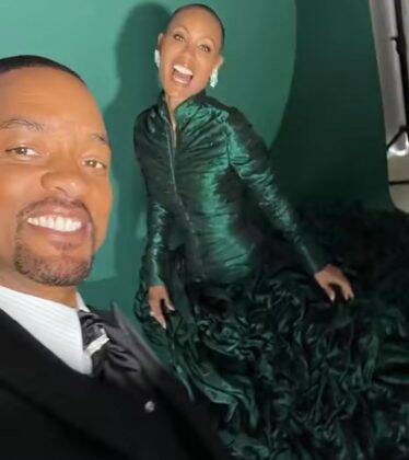 Rock was hosting the Oscar for Best Documentary when he made a joke about the shaved head of Jada Smith, 50, Will's wife, who has alopecia (a condition that causes hair loss). (Photo: Instagram release))