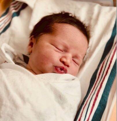 Riley William Fisher was born on the 7th of June 2022. (Photo: Instagram)