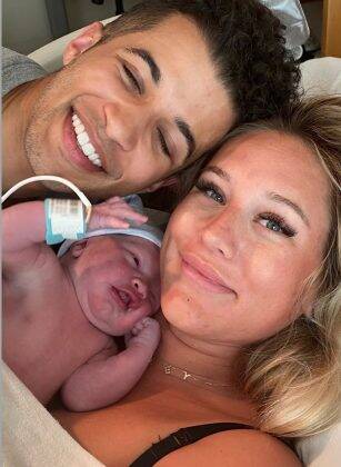 Jordan stated that the couple is feeling blessed by the arrival of their firstborn. (Photo: Instagram)