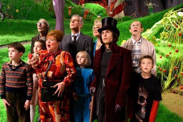 Charlie and the Chocolate Factory (2005). Based on the short story by Roald Dahl, this comical and fantastical film follows young Charlie Bucket and his grandfather Joe. They join a small group of competition winners who go on a tour of the magical and mysterious factory owned by eccentric Willy Wonka. Aided by his hardworking dwarves, Wonka hides a surprise for the ride. (Photo: Warner Bros. release)