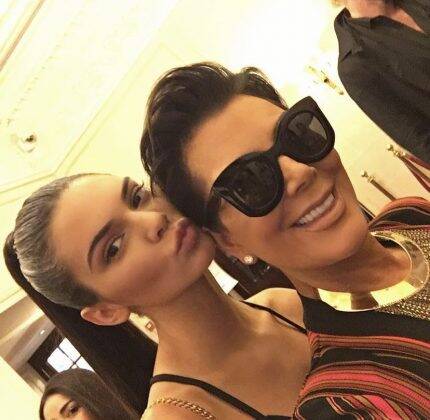 Kendall and Kris Jenner. (Photo: Instagram release)