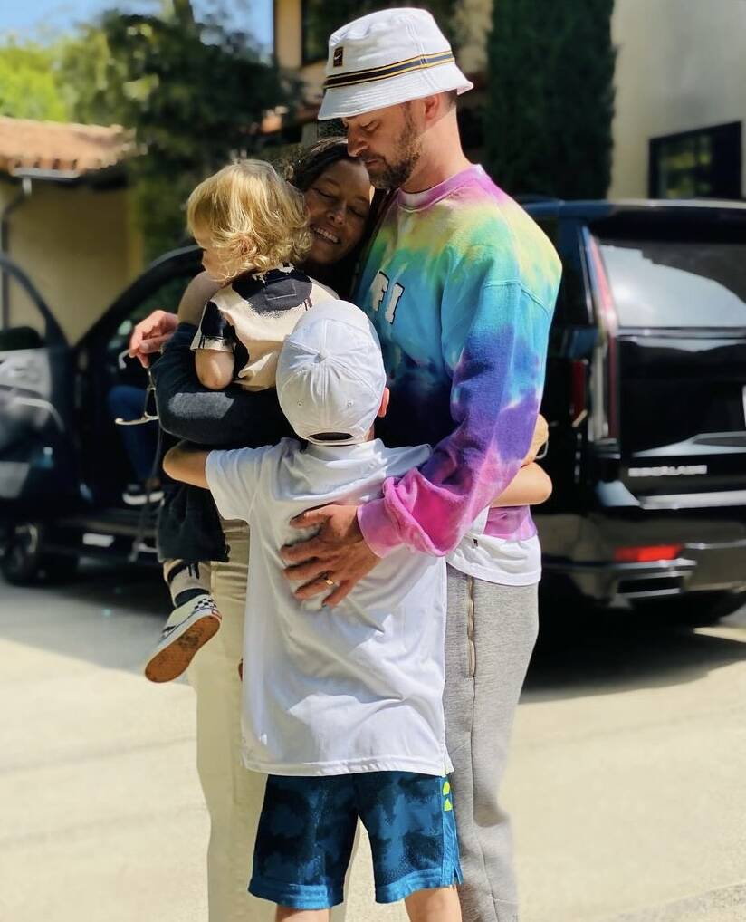  The stars prefer to keep their children out of the spotlight. (Photo: Instagram release)