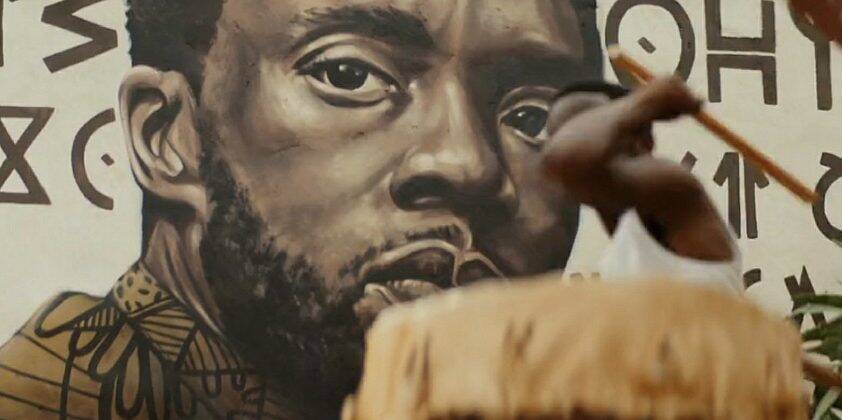 In the images, the legacy of King T'Challa, lived by actor Chadwick Boseman, who died at the age of 43 due to colon cancer, in 2020, was honored. (Photo: Instagram release)