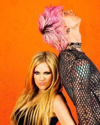 Avril and MGK released a version of the song "Bois Lie" together. (Photo: DTA records release)