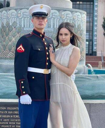 Sofia Carson and Nicholas Galitzine star in the #1 US romantic drama on Netflix. (Photo: Instagram)