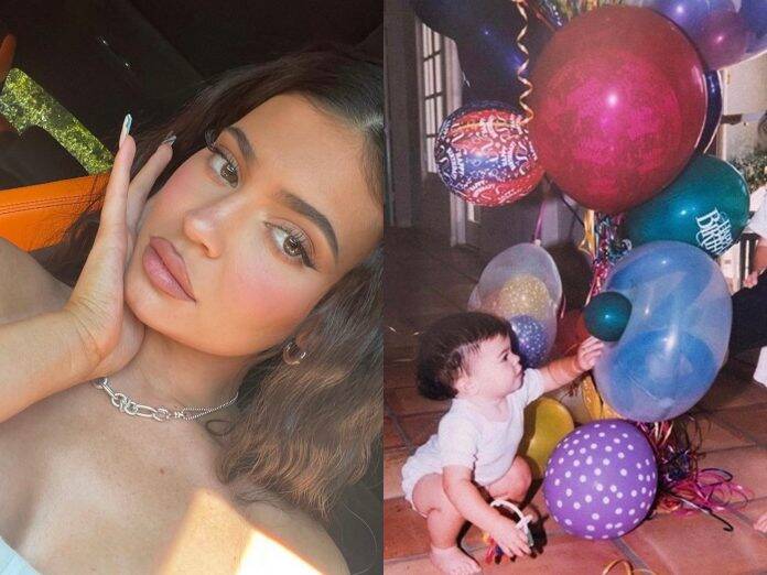 Quite different from the luxurious parties that the family usually does, Kylie's first year of life was celebrated in an intimate way. (Photo: Instagram release)