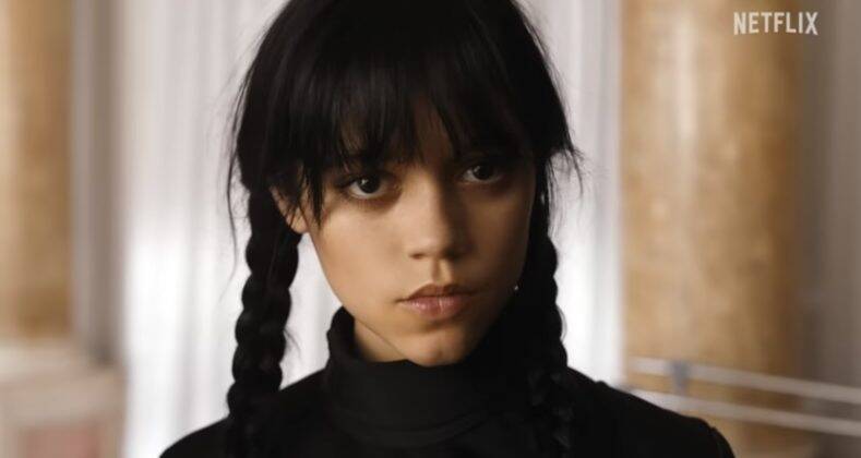 In an interview with Entertainment Weekly, Ortega had already commented on the challenges of playing the daughter of Gomez and Morticia. (Photo: Netflix release)