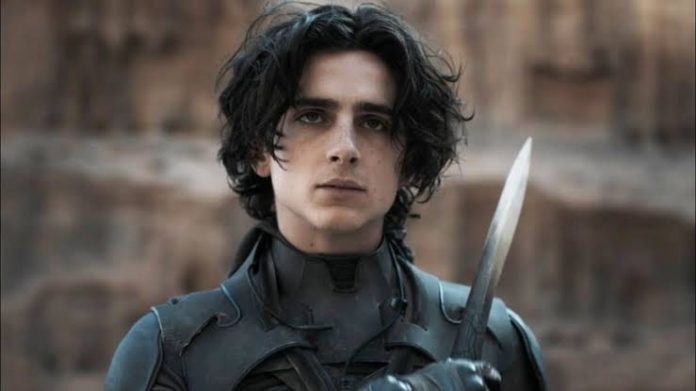 Timothée Chalamet is shooting the second part of the movie “Dune”, which is scheduled to be released in 2023. (Photo: Warner Bros. Pictures release)