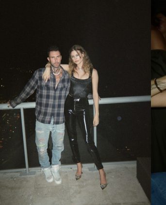 The singer is married to the model Behati Prinsloo, with whom he has two daughters and is expecting their third baby. (Photo: Instagram release)