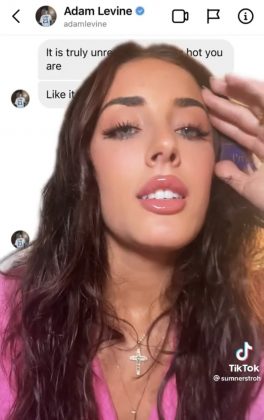 “I was having an affair with a man who is married to a Victoria Secret's model. At the time, I was young, I was naive and quite frankly, I feel exploited. I wasn't in the scene like I am now. So I was definitely very easily manipulated,” she started to say. (Photo: TikTok release)