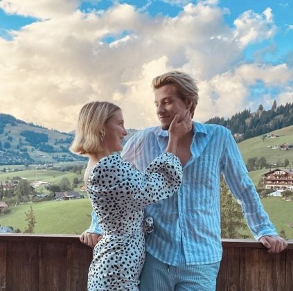 Jake also used the social network to declare himself to his girlfriend and posted a photo in which the two appear sharing a laugh. (Photo: Instagram release)