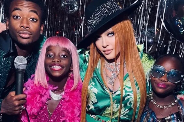 “Finally Enough Love…at David Banda's 17th Birthday Party”, wrote Madonna in the video's caption. (Photo: Instagram release)