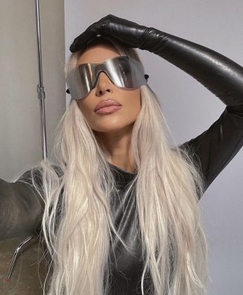 Last Monday (26), Kim Kardashian participated in the 'Live with Kelly and Ryan', with Kelly Ripa and Ryan Seacrest. During the conversation, she revealed her plans for a future relationship. (Photo: Instagram release)