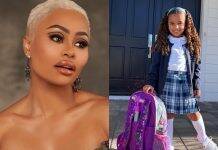 “Dream's First day of Kindergarten. Proud mom moment,” the makeup artist wrote in the post. (Photo: Instagram/Collage release)