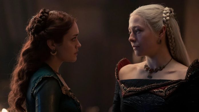 Alicent and Rhaenyra were childhood friends. (Photo: HBO release)