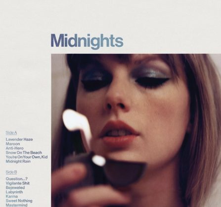 As Taylor previously revealed, "Midnights" is made up of tracks she wrote during sleepless nights. The album is scheduled for release on October 21st. And it still has a deluxe version, with a 14th track that hasn't been announced yet. (Photo: Republic Records release)