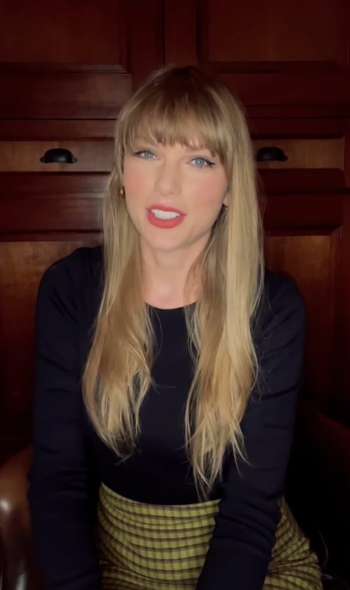 In a video posted by Swift on her Instagram, she comments that the title of the track was inspired by a phrase used in the 50s. (Photo: Instagram release)