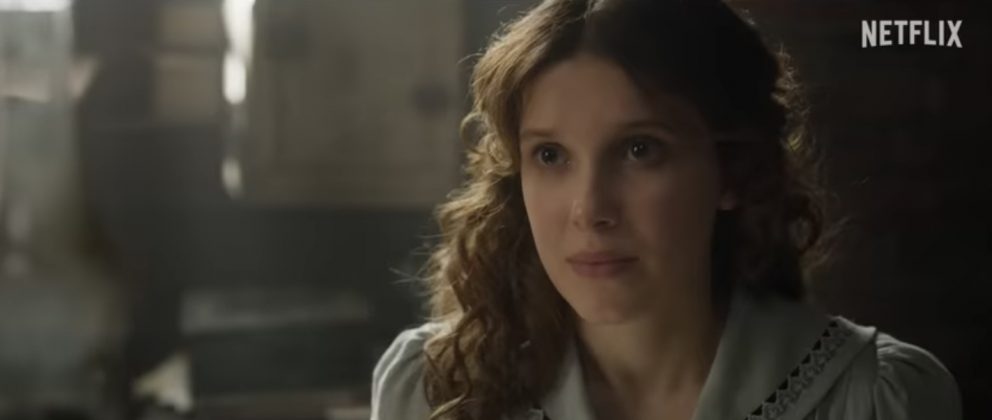 Netflix has released a new trailer for "Enola Holmes 2", the sequel to the feature starring Millie Bobby Brown in 2020. Enola followed in her brother's footsteps and is now trying to set up her own investigative agency. (Photo: Netflix release)
