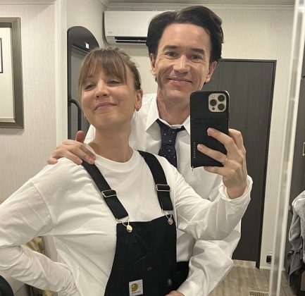Kaley Cuoco and Tom Pelphrey began their relationship in May of this year, after being seen together in public a few times. (Photo: Instagram release)