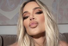 Khloé reported that about seven months ago she noticed a small bump on her face, which she initially thought was a pimple. (Photo: Instagram release)