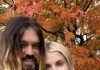 The musicians don't directly comment on their relationship status, but they captioned the joint Instagram post, "Happy Autumn." (Photo: Instagram release)