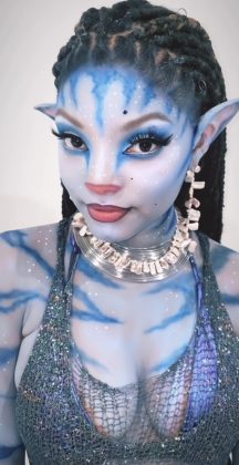 Wow!! Fantastic Halle Bailey as Neytiri from Avatar. (Photo: Instagram release)