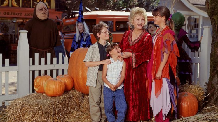 Halloweentown (1998). It follows Marnie (Kimberly Jean Brown), a girl who, upon turning 13, discovers that she is part of a line of witches. With the help of her grandmother Aggie (Debbie Reynolds), the young woman must learn to use her powers to fight an evil force that wants to dominate Halloweentown. (Photo: Disney Channel release)