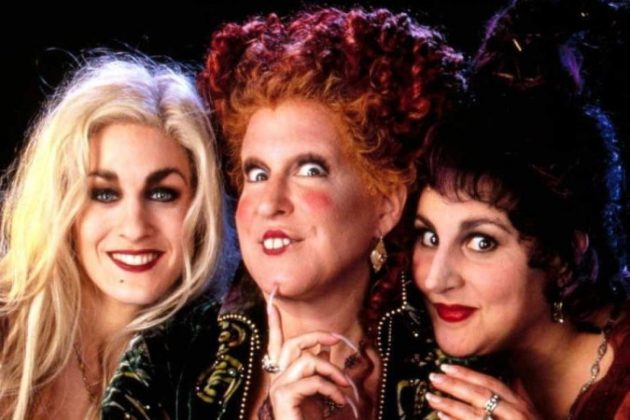 Hocus Pocus (1993). In the 1993 classic, Winnie (Bette Midler), Sarah (Sarah Jessica Parker) and Mary (Kathy Najimy) are three witches from the 17th century, who arrive in the 20th century after their spirits are summoned on Halloween. Banished for 300 years due to the practice of sorcery, they are willing to do anything to ensure their youth and immortality. But they'll have to face three kids and a talking cat, which can get in the way of their plans. (Photo: Walt Disney Pictures/Buena Vista Pictures release)