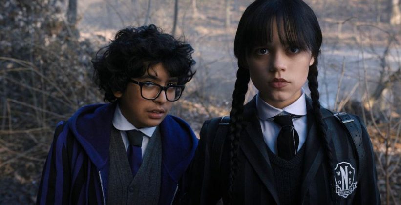The main character is played by actress Jenna Ortega, who has already received many positive reviews for her work. (Photo: Netflix release)