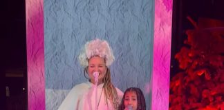 The Kardashians' christmas featured the SIA singer performing 'Snowman', and with the help of Kim's eldest daughter, North West. (Photo: Instagram)