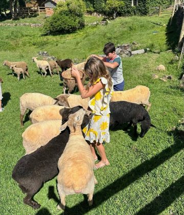 Gisele took advantage of nature in the company of her children in Brazil. (Photo: Instagram)