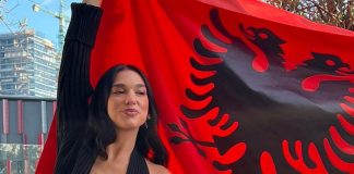 Dua Lipa received her Albanian citizenship during a ceremony in Tirana. (Photo: Instagram)