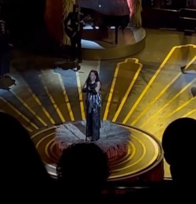 The singer was on stage at the 2023 Academy Awards with an orchestra. (Photo: Instagram)