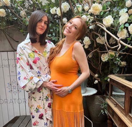 Lindsay is pregnant with her first child. (Photo: Instagram)