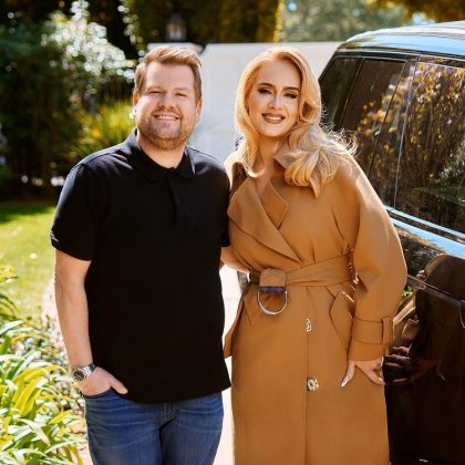 The singer reported that James Corden and his wife, Julia, “have always been like adults to me and you have always advised me”. (Photo: Instagram)